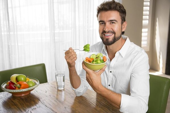 verduras y frutas para una buena potencia